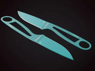 Knife 1 I Low-poly 3D model