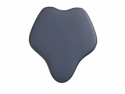 Bicycle Seat Low-poly 3D model purchase