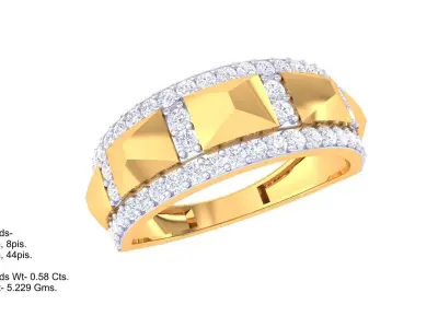 79 GENTS RINGS COMPLETE LOT  3D print model