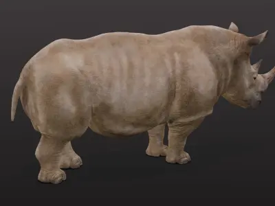 Behemoth Animated 3D Model Low-poly 3D model