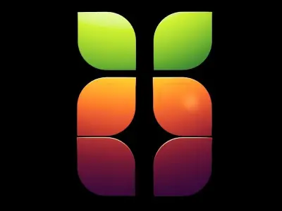 App Logo 3D 3D model