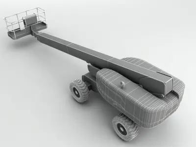 Genie S80 Man Lift 3D model