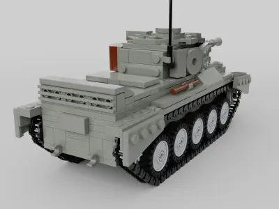 LEGO Cromwell Tank  3D model