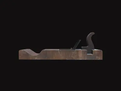 Medieval Infill Plane V01 Low-poly 3D model