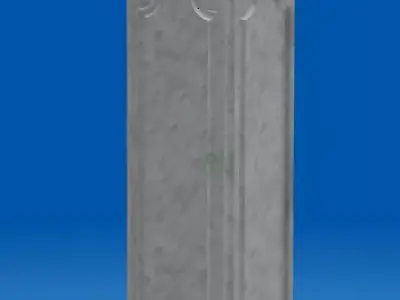 Postument Low-poly 3D model