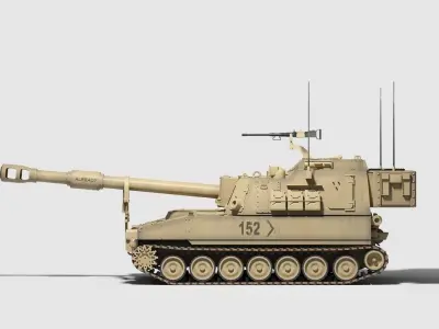 M109A6 Paladin 3D model