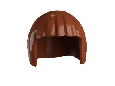 Custom3Dprint Minifigure Accessory - Minifigure Hair S2 - 097 3D print model
