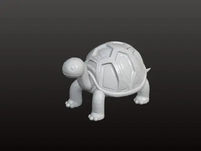 turtle 3D model