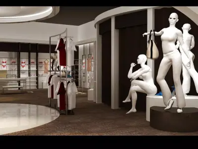Exhibition - size - 20X16-3DMAX2009-009 3D model