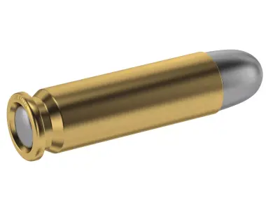 Bullet 30 AUTO Low-poly 3D model