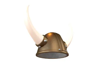 Viking Hat V1 002 Low-poly 3D model