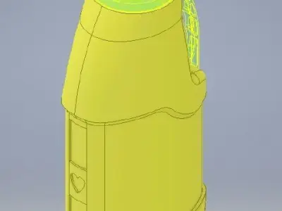 Oil Bottle-200ml 3D model
