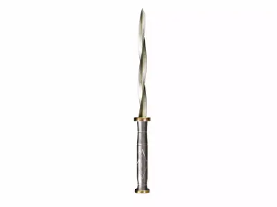 Spiral knife 3D model