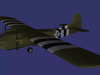 Northwestern XPG 1 Hadrian II Free low-poly 3D model