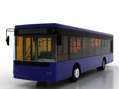 Bus Bogdan A70111 3D model