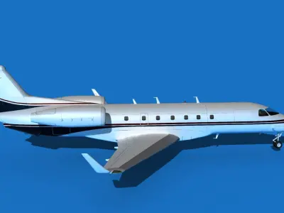 Embraer Legacy 500 V12 3D model