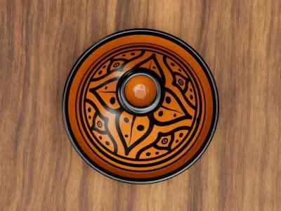 Moroccan Mini TAGINE Pot 3D model