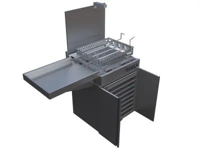Donut production equipment 3D model