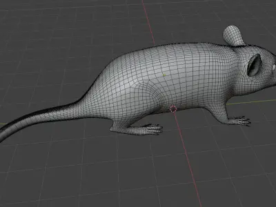 Rat - 3D printable Free 3D model