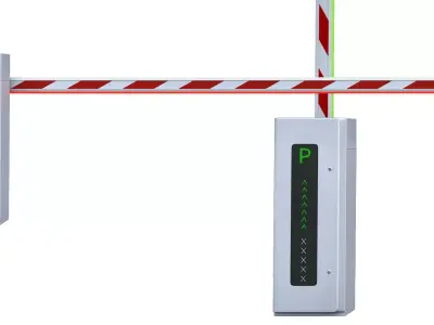  High-Speed Barrier 3D model