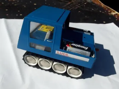 ITES Lucil Battery Cover and vehicle platform 3D print model