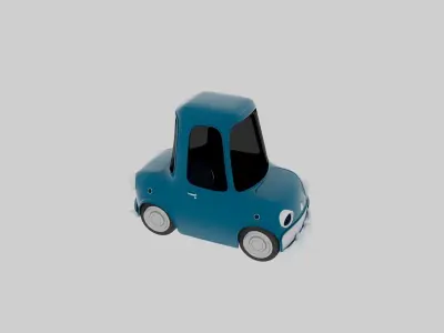 3D Stylized Car-Animation Pack-Animator Pack model Free 3D model