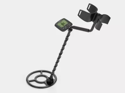 Metal Detector - Clean Professional Ground Scanner 3D model
