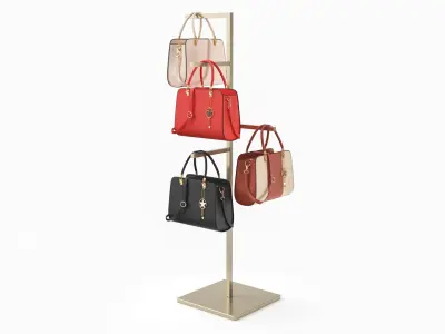 Purse Display Stand 3D model