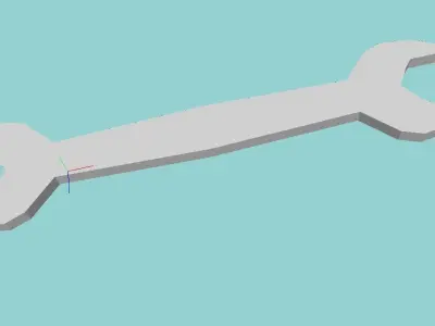 wrench Free 3D model get