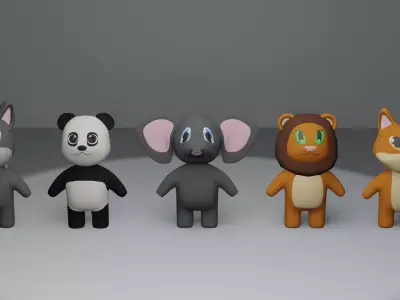 Animals Part 2 3D model