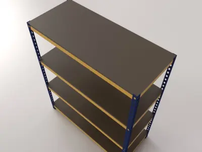 Industrial Rack 3D model order