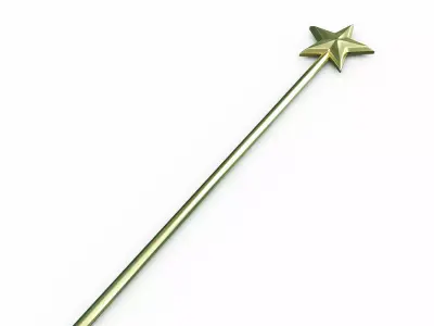 Magical wand 3D model purchase