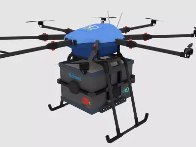 N drone 3D model