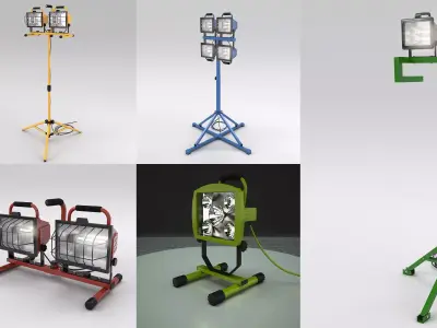 Industrial Giga Set 52 objects 3D model