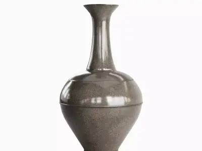 Ceramic Vase 01 Low-poly 3D model