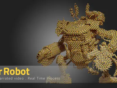 War Robot-Tutorial Full Process 3D model