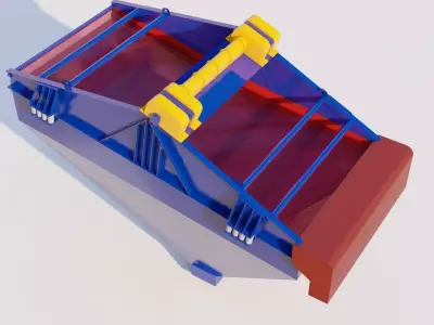 banana screen 3D Model 3D model