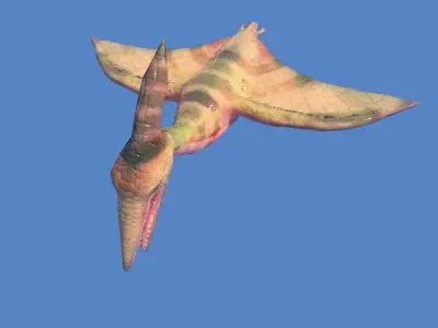 pteranodon dinosaur 3D model