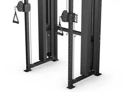 Hold Strong Elite H-Series Functional Trainer 3D model