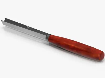 V Chisel 60deg 3D model