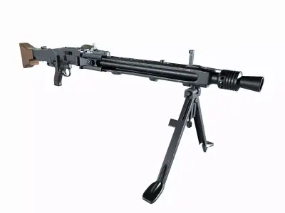 Machine Gun 42 3D model