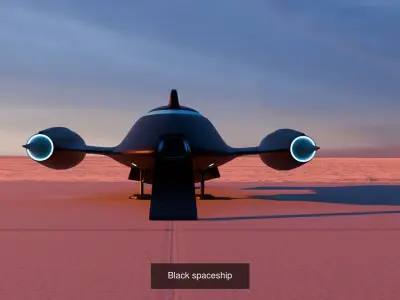 Space fleet 3D Model Collection