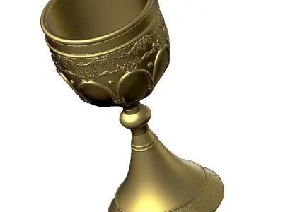 chalice cup 3D print model