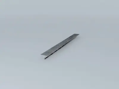 Solar Power Feed Bunk Example Free 3D model