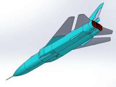Sukhoi Su-24 3D model