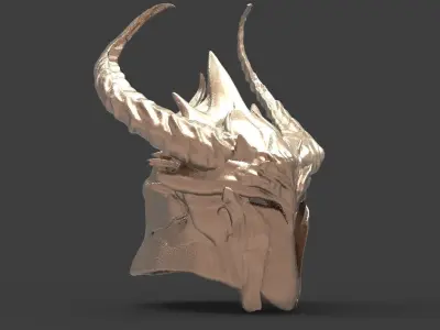 Thule Viking helmet  3D model