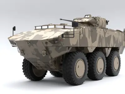 Pars 3 6X6 3D model