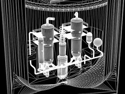 Nuclear Reactor 3D model