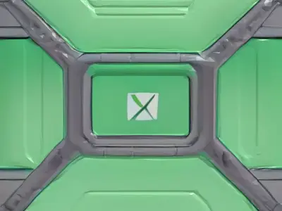 SciFi Energy Container 3D model