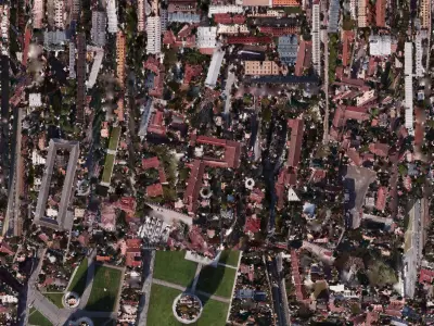 Piazza dei Miracoli - Pisa - Videogrammetry scan 3D model